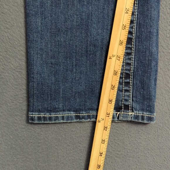 Miss Me Jeans Women's 33 Blue Boot Denim - Picture 8 of 13